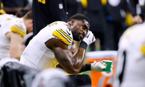 DK Metcalf de los Steelers lanza manotazo a fanático de Lions tras intercambiar palabras