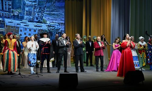 Russia opens rebuilt Mariupol theater more than 3 years after Moscow airstrike killed hundreds there