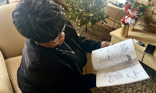 Crayon therapy: St. Paul minister creates, donates coloring books for women in shelters