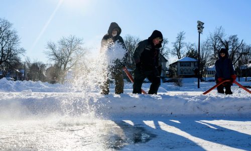 Baby, it’s cold outside … let’s make some ice!