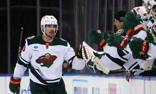 Wild’s Marcus Johansson hopes strong first half catches eye of Team Sweden