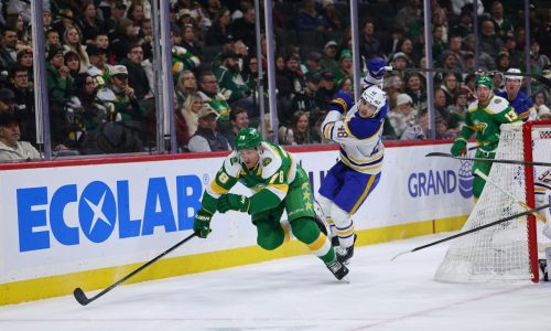 Nico Sturm a greater asset for Wild as he gets up to speed