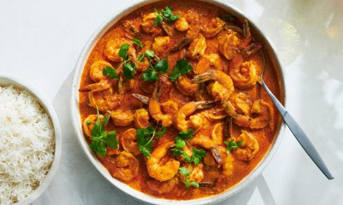 Weeknight recipes: Goan curry shrimp, sweet and sour eggplant and more