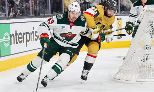 Wild hit the jackpot in Vegas blowout