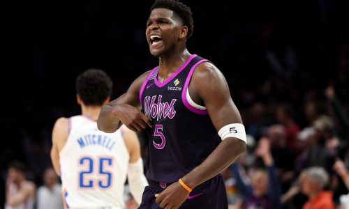 Frederick: That was Playoff Ant, rising to meet another big moment