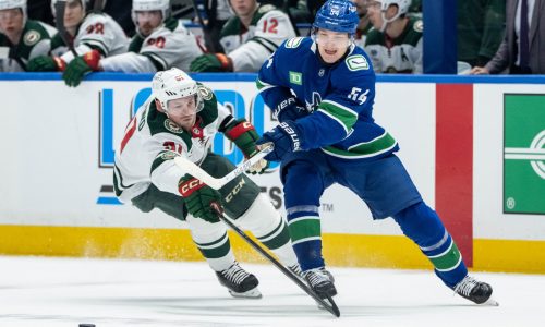 Rough second period proves costly for Wild in Vancouver