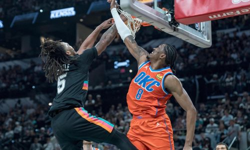 Spurs supera 130-110 al Thunder, la segunda vez que los vencen en menos de 10 días