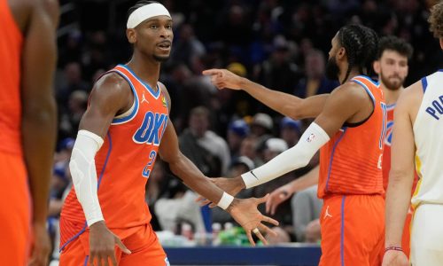 Gilgeous-Alexander anota 38 puntos y el campeón Thunder doblega 124-112 a Warriors