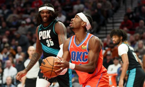 Gilgeous-Alexander anota 26 y Thunder vencen 123-115 a Trail Blazers