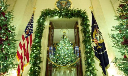 Melania Trump reveals White House holiday decorations and her theme, ‘Home Is Where the Heart Is’