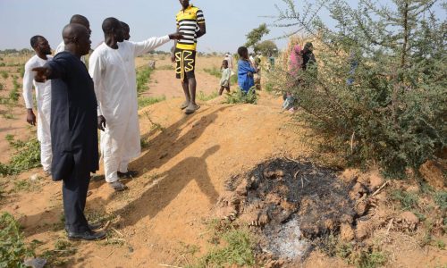 Nigerian villagers are rattled by US airstrikes that made their homes shake and the sky glow red