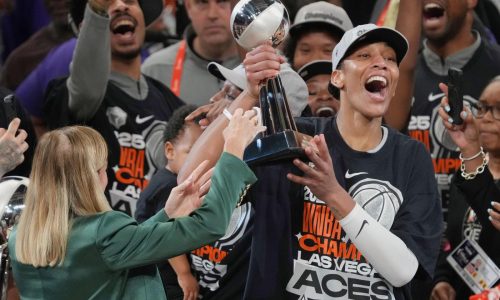 A’ja Wilson gana el premio AP a la Deportista Femenina del Año tras su histórico 4to MVP de la WNBA