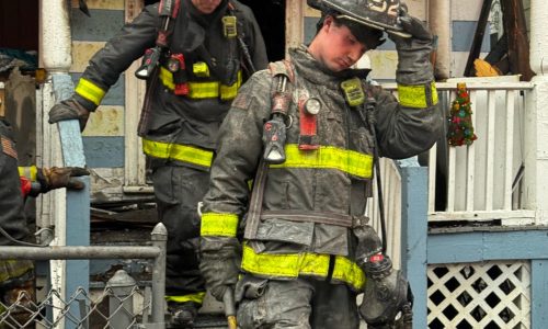 Boston firefighters knock down heavy fire on Christmas, 3 residents displaced