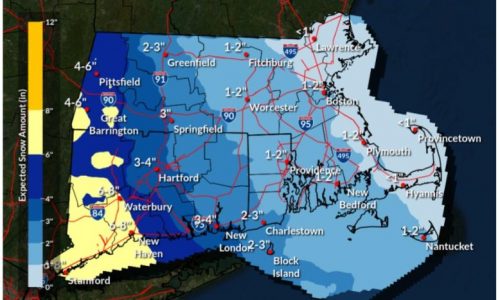 Massachusetts could see a couple inches of snow from post-Christmas clipper system