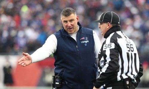 Mike Vrabel comments on officiating in Patriots’ loss to Bills