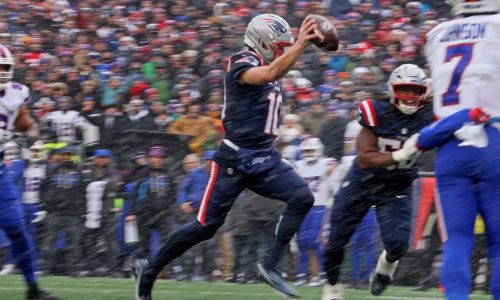 Patriots’ Drake Maye focused on Super Bowl amid three-man race for MVP