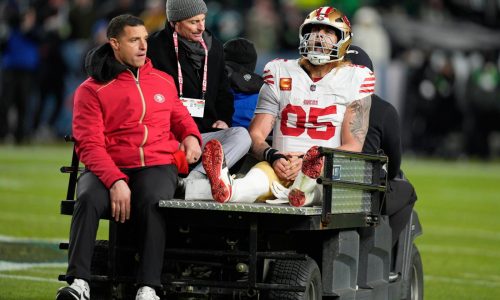 La lesión en el tendón de Aquiles de George Kittle es considerada el ‘mejor escenario’ por médicos