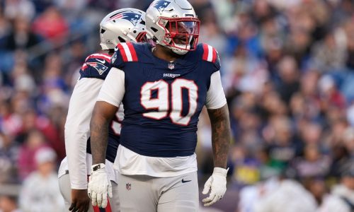 Patriots DL Christian Barmore deflects questions about assault charge