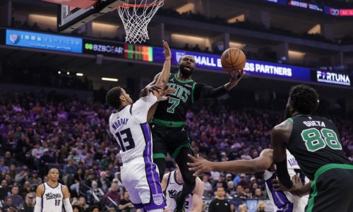 Celtics race away from Kings to secure New Year’s Day victory