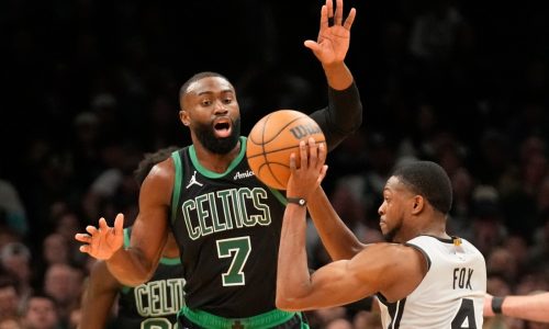 Jaylen Brown blasts Celtics-Spurs refs in profane rant: ‘I’ll take the (expletive) fine’