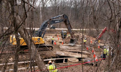 Massive sewage spill flowing into Potomac River upstream from Washington
