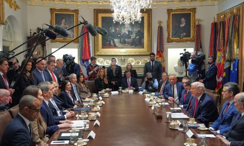 FACT FOCUS: A look at false and misleading claims made during Trump’s first Cabinet meeting of 2026