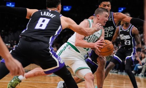 Payton Pritchard’s red-hot first half powers Celtics to rout of Kings