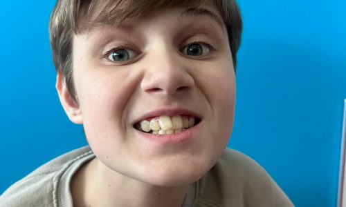 Nathan loves to draw, color and build