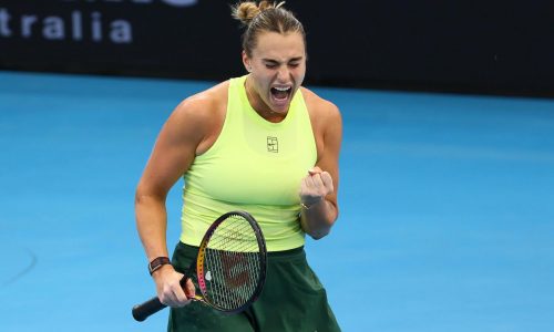 Aryna Sabalenka avanza a final de Brisbane tras vencer a Muchová