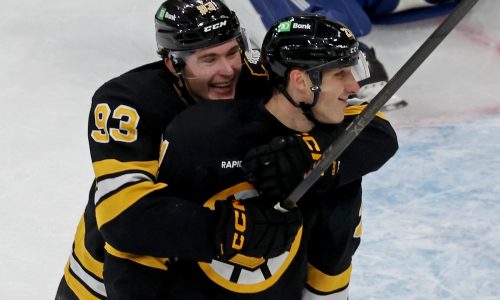 Bruins notebook: Aleex Steeves has earned a longer stay in Boston