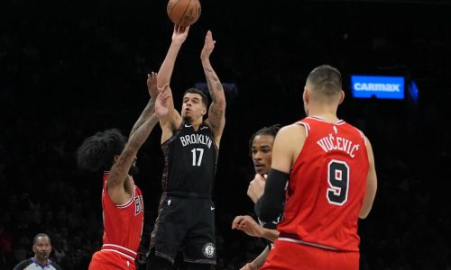 Porter aporta canasta clave y Nets vencen 112-109 a Bulls, para romper racha de 5 derrotas