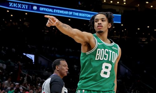 Celtics wing misses eighth straight game with ankle injury