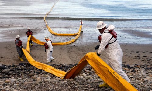 California sues the Trump administration over plans to restart oil pipelines along the coast