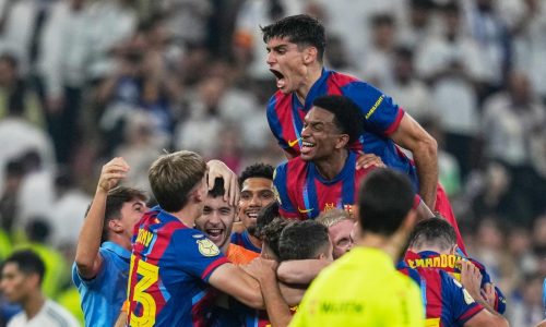 Barcelona conquista la Supercopa de España al vencer nuevamente al Real Madrid en Arabia Saudí