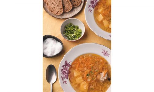 The secret to this Ukrainian soup? It’s all in the sauerkraut