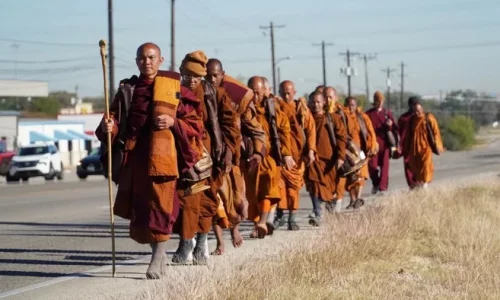 Footsteps of Compassion: The Monks’ Epic Trek for a Fractured World