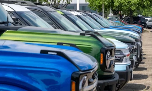 Ford Reports Best Annual US Vehicle Sales in 8 Years as Hybrids, Trucks Offset EV Slowdown