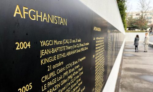 France honors fallen soldiers in Afghanistan after Trump’s false claim about NATO troops