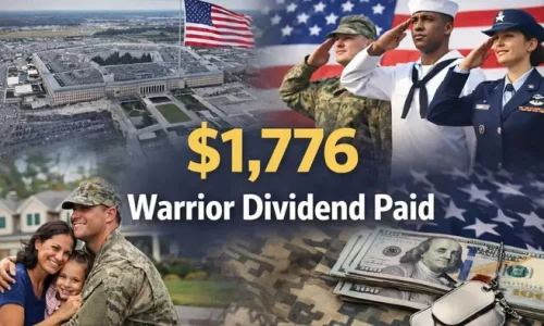 IRS Announces $1,776 ‘Warrior Dividend’ for Troops Is Tax-Free