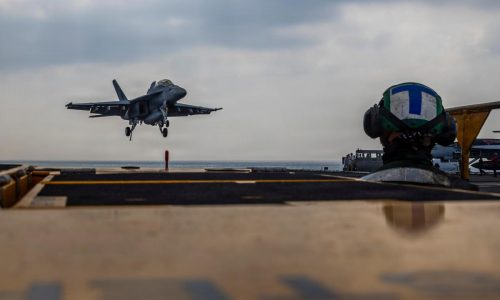 US aircraft carrier arrives in the Middle East as tensions with Iran remain high