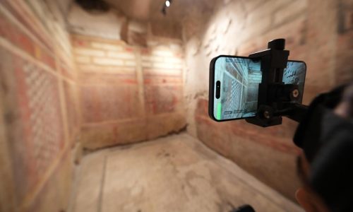 Ancient Rome meets modern technology as tourists visit restored, frescoed home via livestream tours