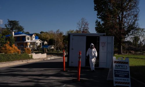 LA residents are still battling toxic hazards a year after historic wildfires