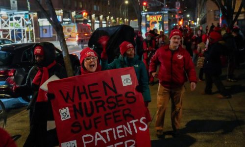 Thousands of nurses go on strike at several major New York City hospitals