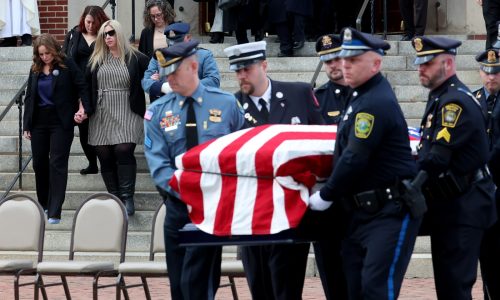 ‘Heartbreaking’ salute to Uxbridge officer