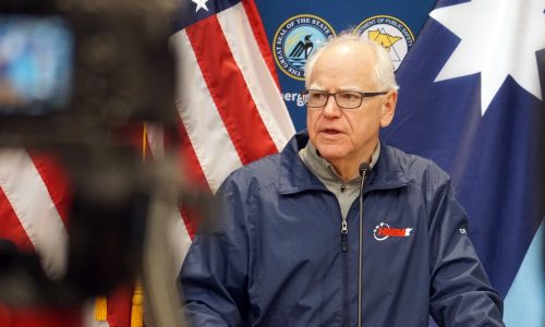 Gov. Walz urges protesters not to give federal authorities cause to bring in more troops