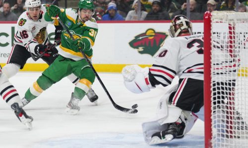 Flair for the dramatic, as Wild rally to beat Chicago in a shootout