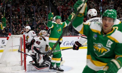 Youth hockey reunion with Wild produces Ben Jones’ first goal