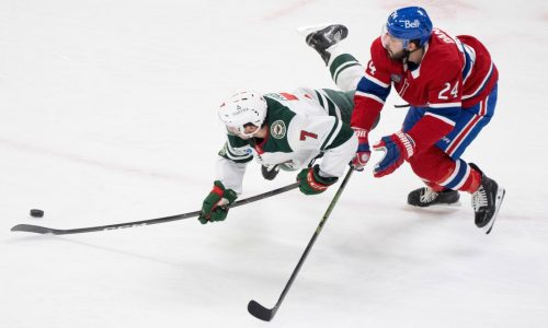 Late goal sinks Wild in Montreal