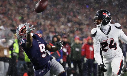 Patriots’ Drake Maye has humble take on Kayshon Boutte’s highlight TD