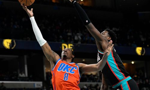 Jalen y Kenrich Williams ayudan a Thunder a remontar ante Grizzlies y a ganar 117-116